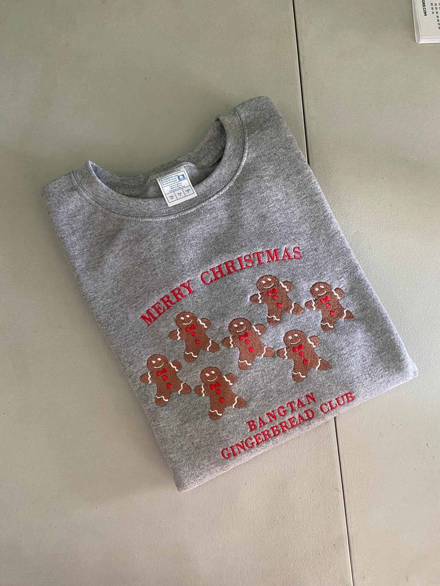 BANGTAN BTS GINGERBREAD CLUB SUDADERA BORDADA