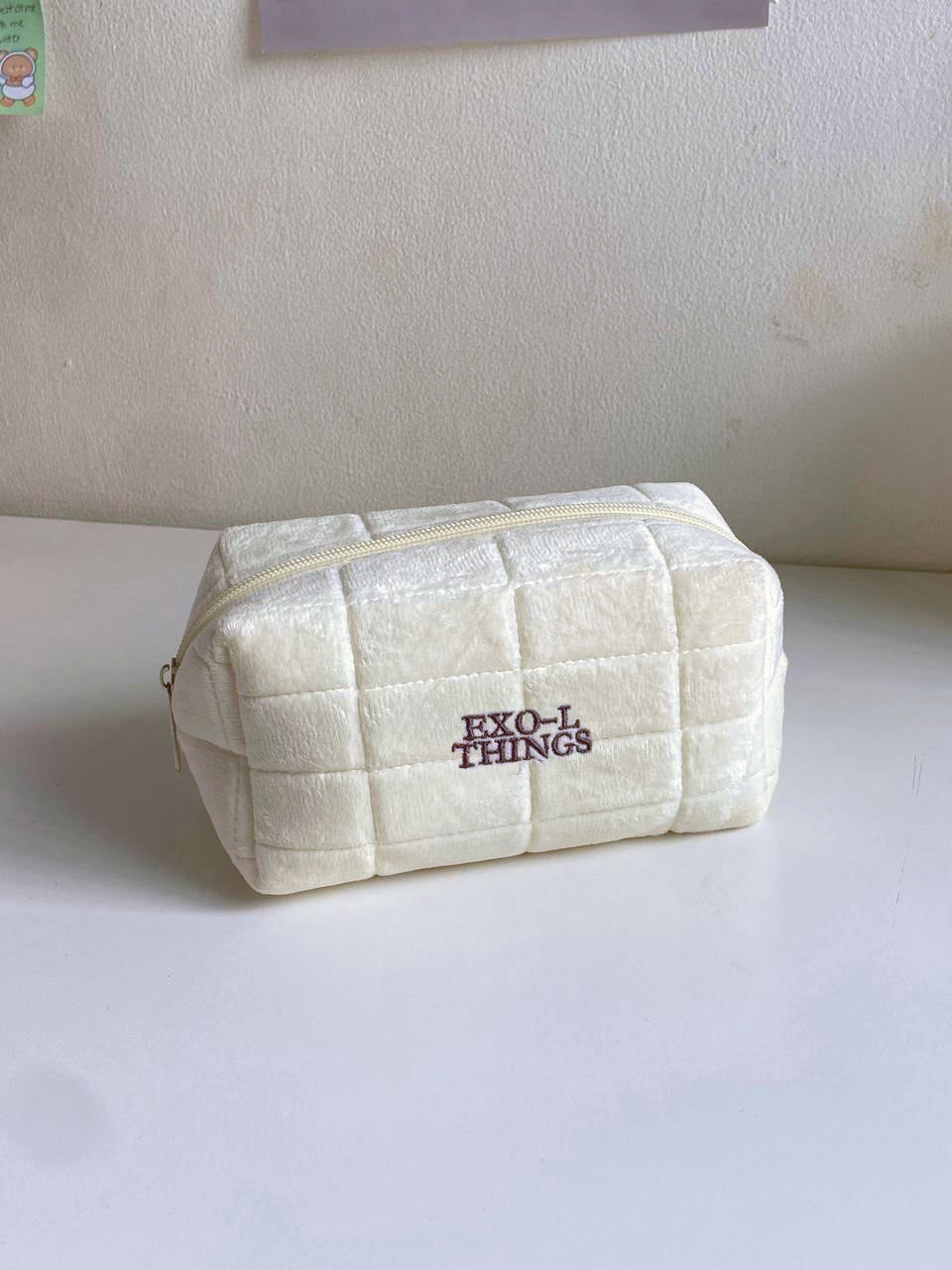 EXO-L EXO BOLSA FELPA (COSMETIQUERA, LAPICERA)