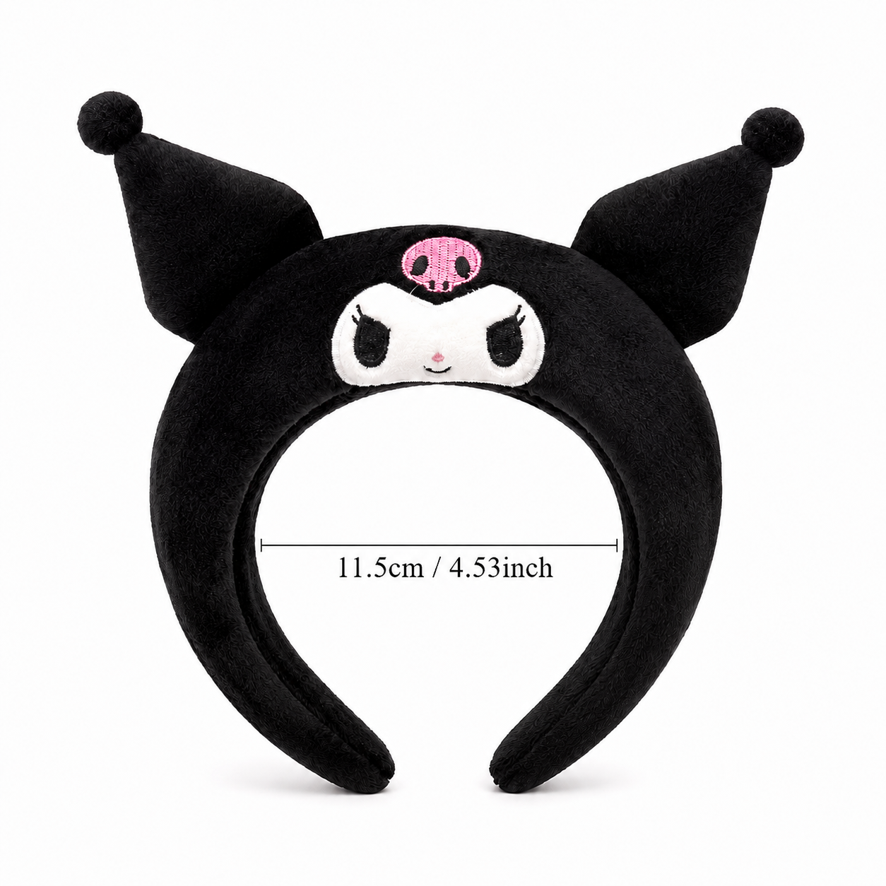 DIADEMA DE PELUCHE KUROMI
