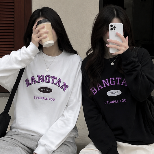 BANGTAN BTS SUDADERA BORDADA, UNISEX