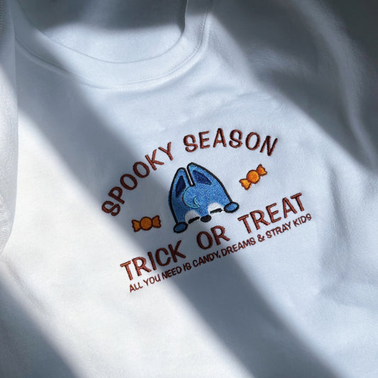 🎃🐺 SKZ SPOOKY SEASON – Sudaderas y playeras bordadas edición Otoño