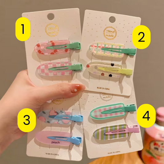 SET DE PASADORES PARA CABELLO