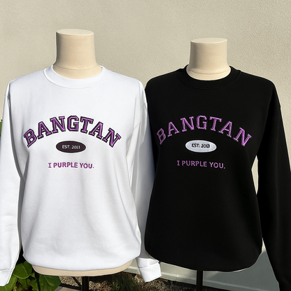 BANGTAN BTS SUDADERA BORDADA, UNISEX