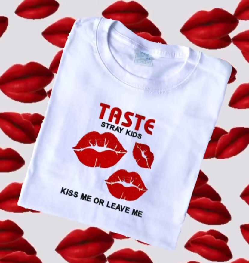 TASTE STRAY KIDS PLAYERA BORDADA