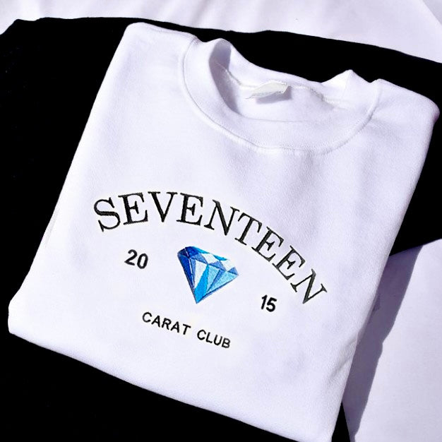 SEVENTEEN SUDADERA BORDADA UNISEX