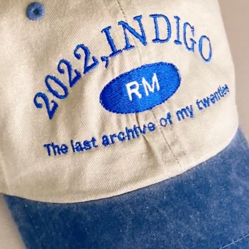 INDIGO RM GORRA BORDADA