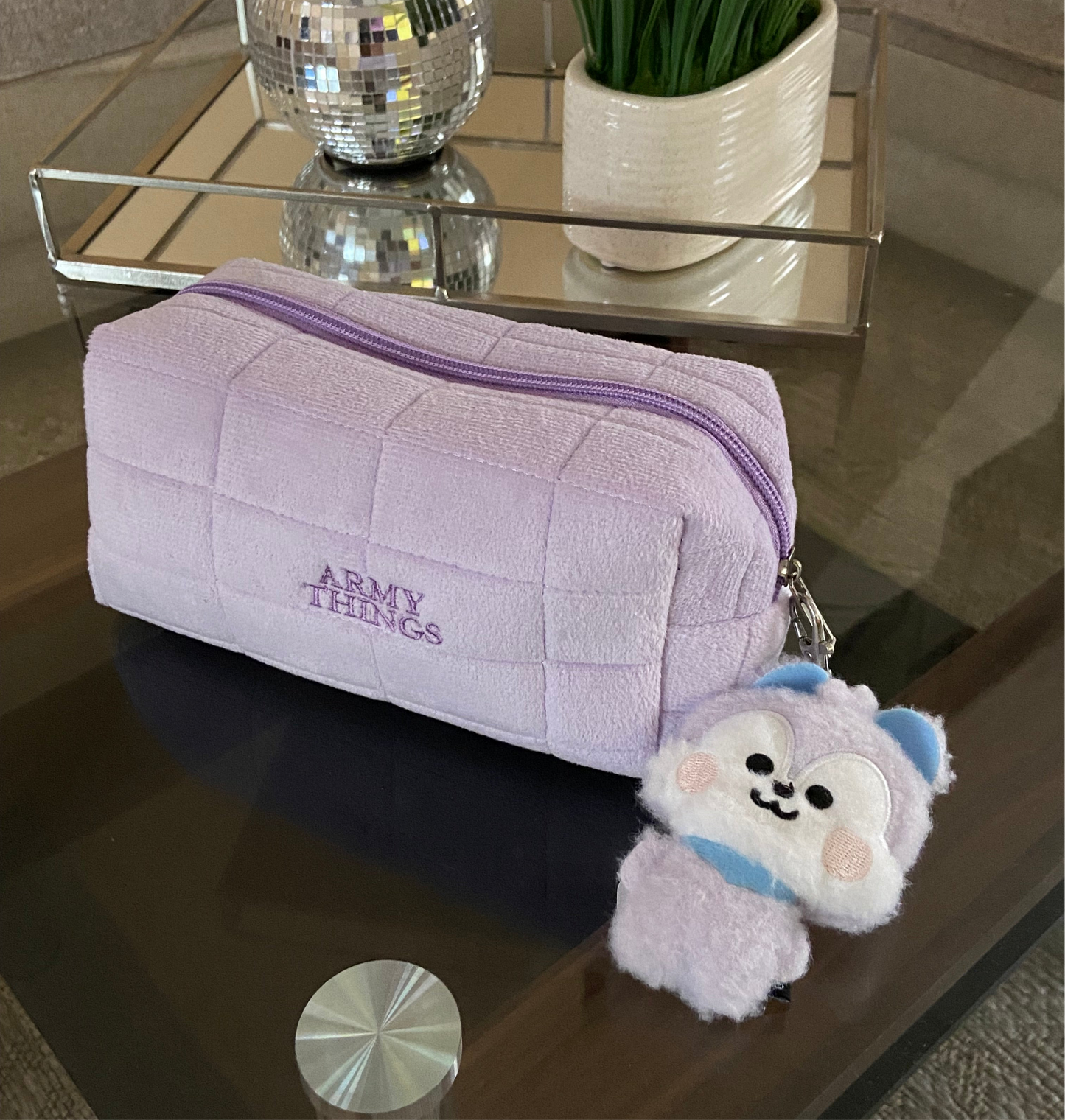 ARMY THINGS BOLSA FELPA (COSMETIQUERA, LAPICERA)