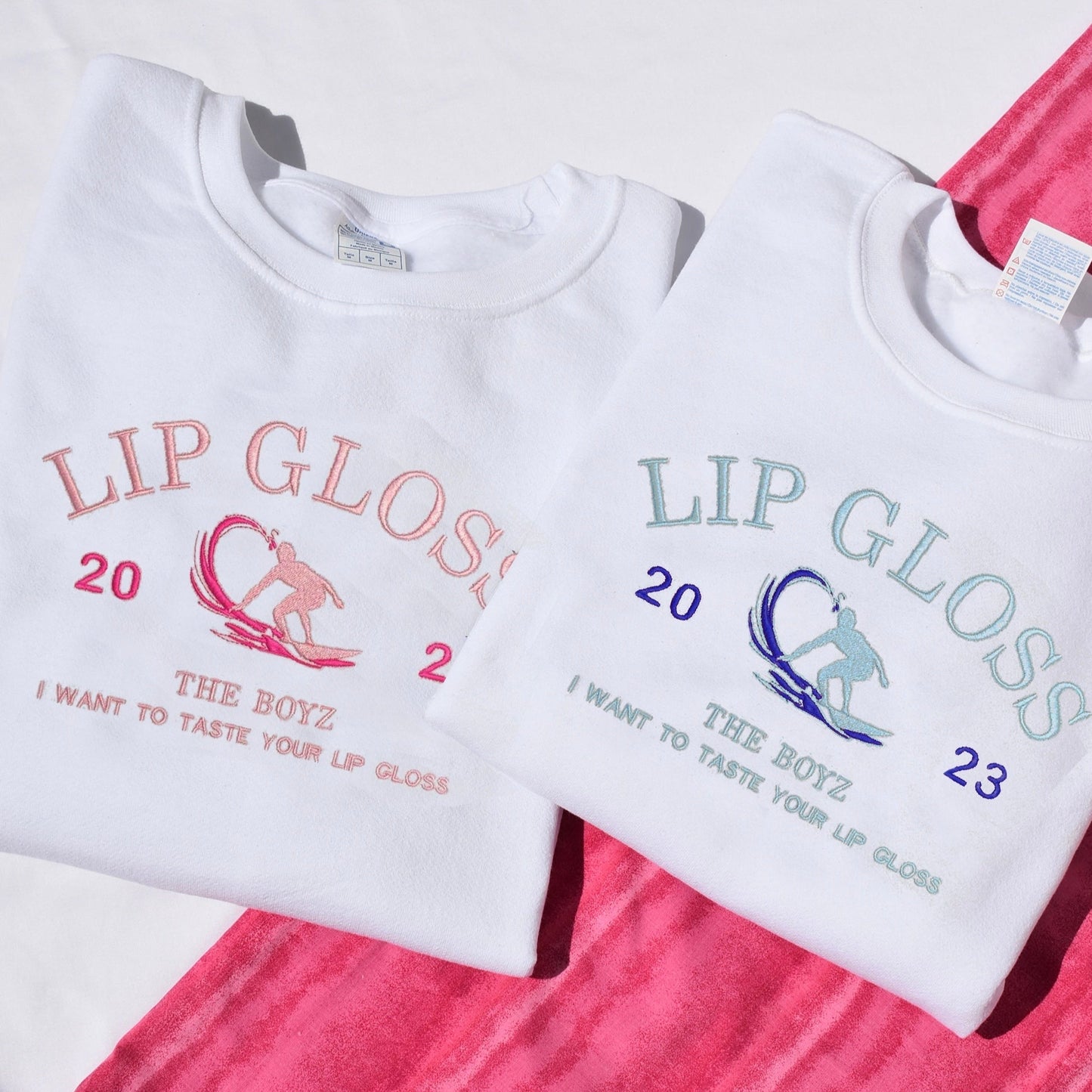 LIP GLOSS THE BOYZ SUDADERA BORDADA UNISEX