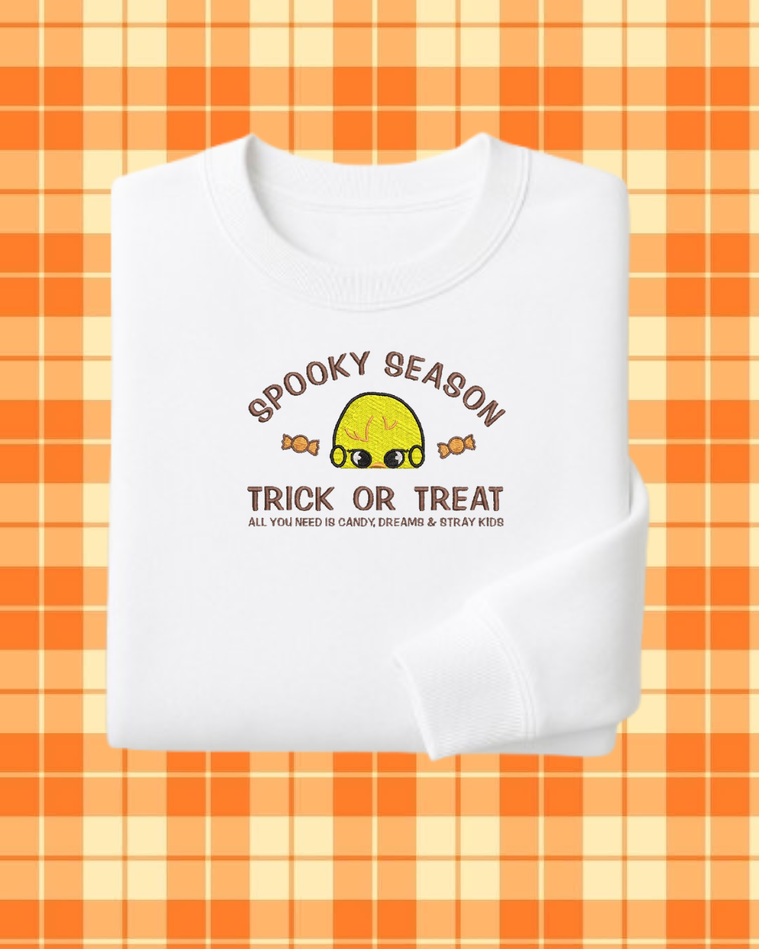 🎃🐺 SKZ SPOOKY SEASON – Sudaderas y playeras bordadas edición Otoño