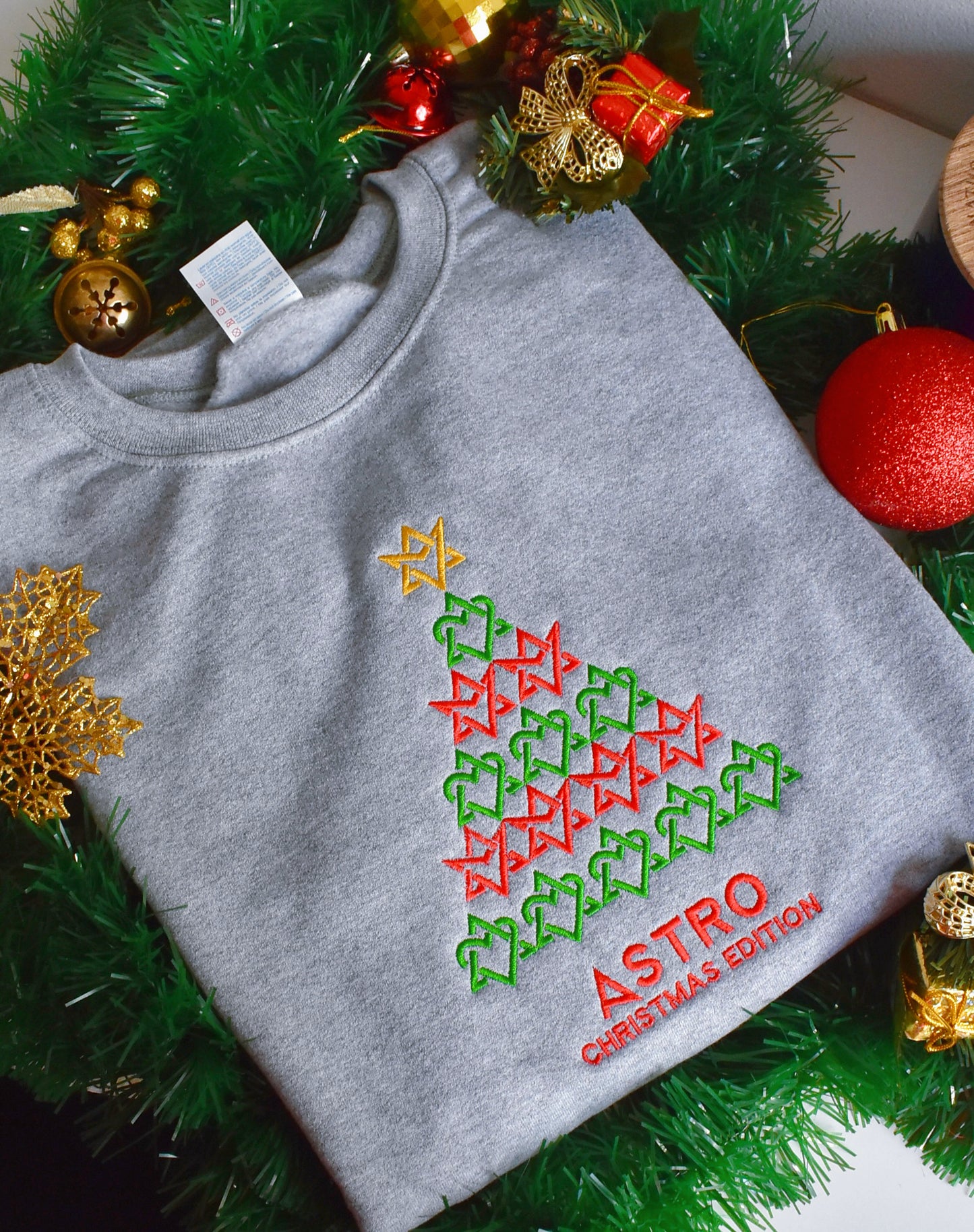 ASTRO CHRISTMAS EDITION SUDADERA BORDADA