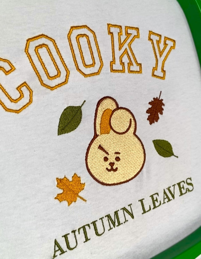 🍁 BT21 AUTUMN LEAVES – Playeras bordadas edición Otoño