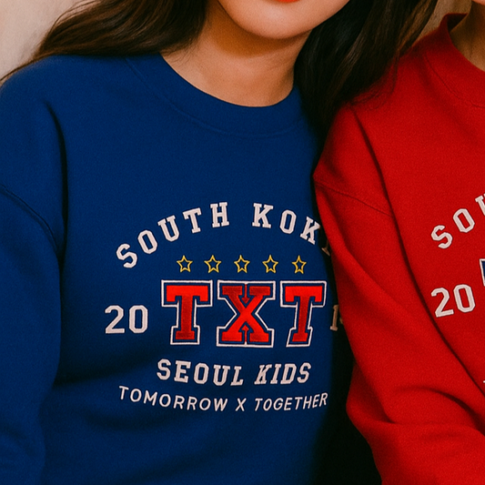 TXT SEOUL KIDS SUDADERA BORDADA UNISEX