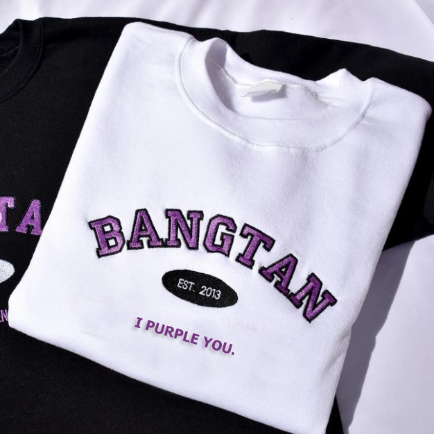 BANGTAN BTS SUDADERA BORDADA, UNISEX