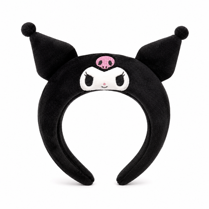 DIADEMA DE PELUCHE KUROMI