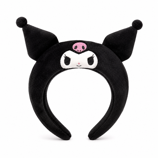 DIADEMA DE PELUCHE KUROMI