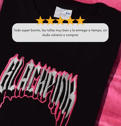 BLACKPINK PLAYERA NEGRA UNISEX