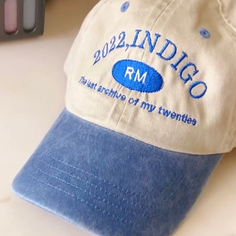 INDIGO RM GORRA BORDADA