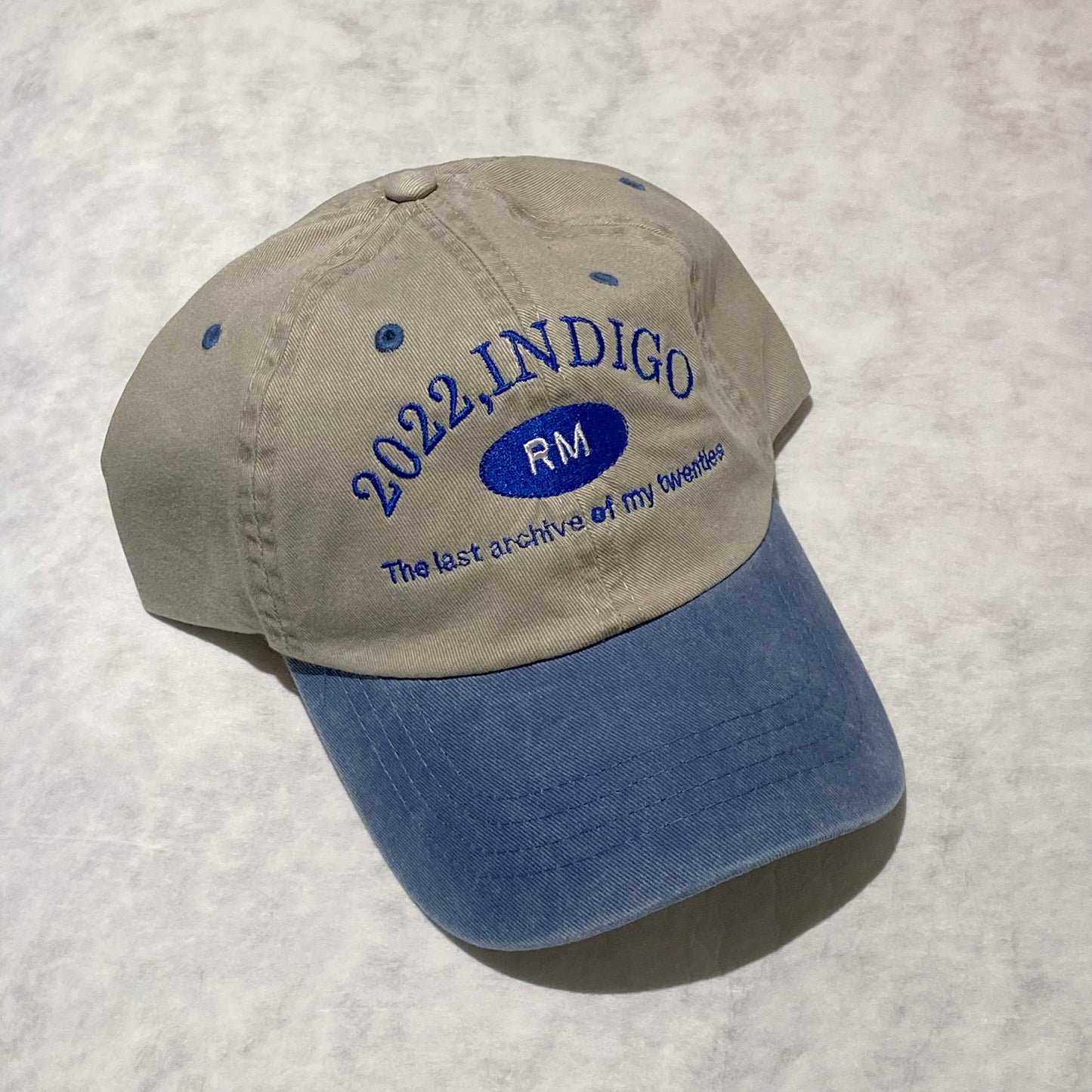 INDIGO RM GORRA BORDADA