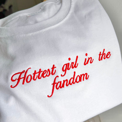 FANDOM PLAYERA BORDADA UNISEX