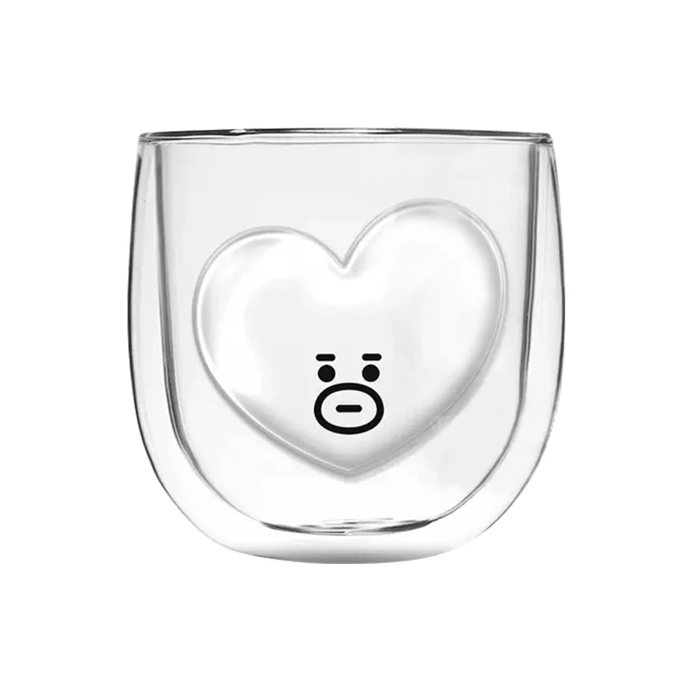 BT21 1pc Vasos transparentes 300ML