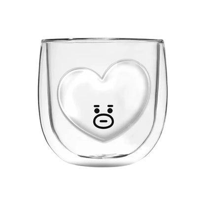 BT21 1pc Vasos transparentes 300ML