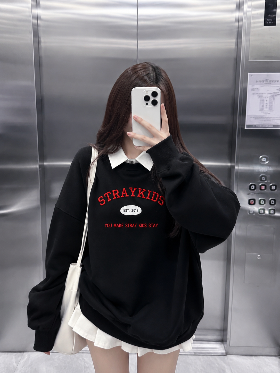 STRAY KIDS SUDADERA BORDADA, UNISEX