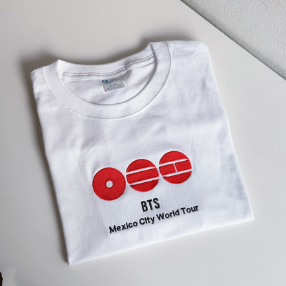 BTS World Tour 2026 – Playera Conmemorativa (México City Edition)