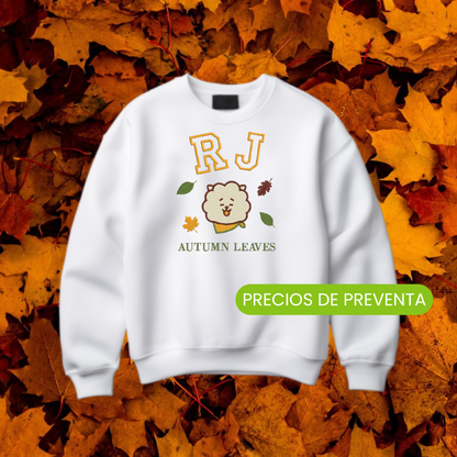 🍁 BT21 AUTUMN LEAVES – Sudaderas bordadas edición Otoño