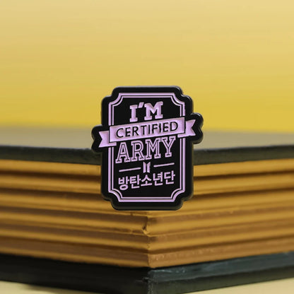 ARMY BTS PIN Metal