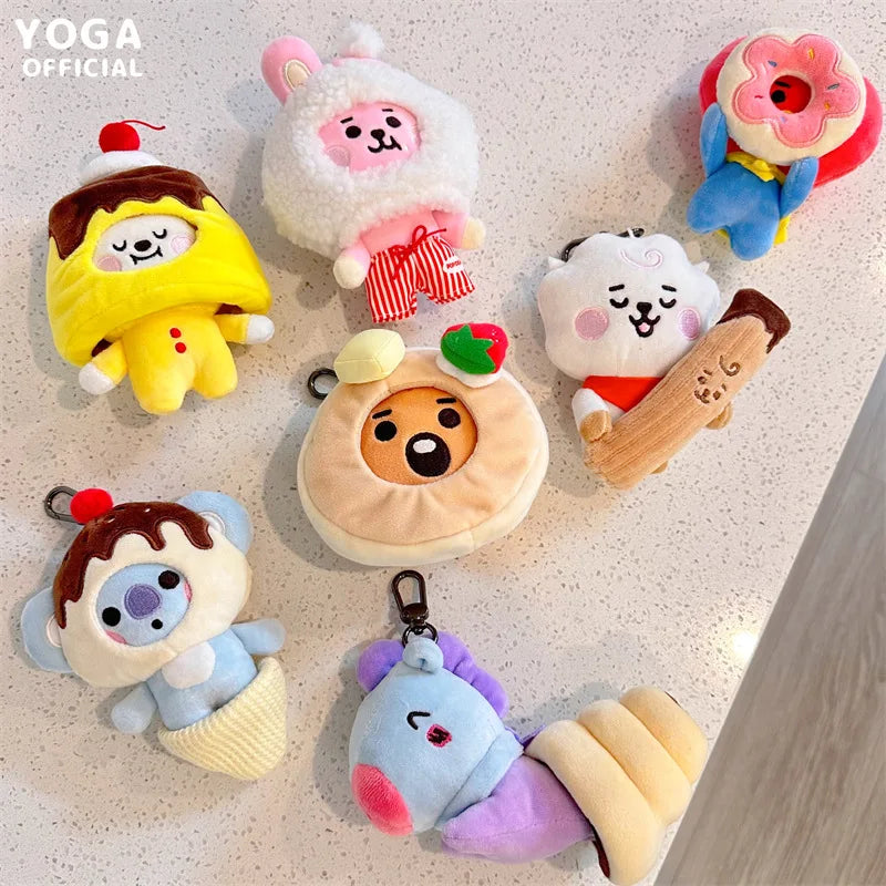 BT21 POSTRES llavero