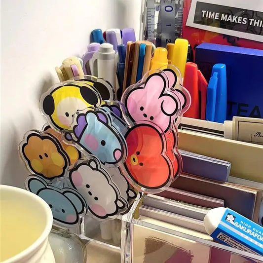 SET 5 CLIPS BT21 papeleria