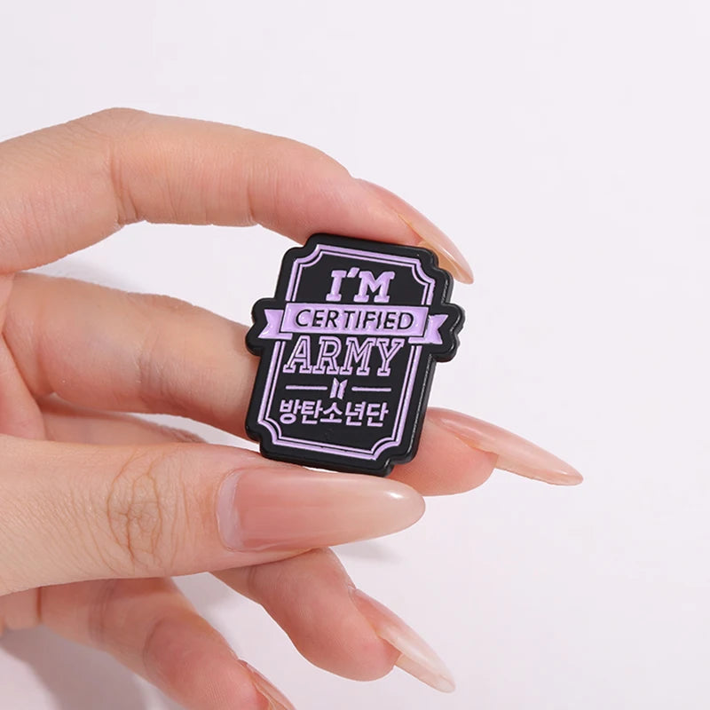 ARMY BTS PIN Metal