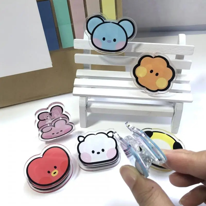 SET 5 CLIPS BT21 papeleria