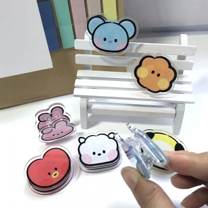 SET 5 CLIPS BT21 papeleria