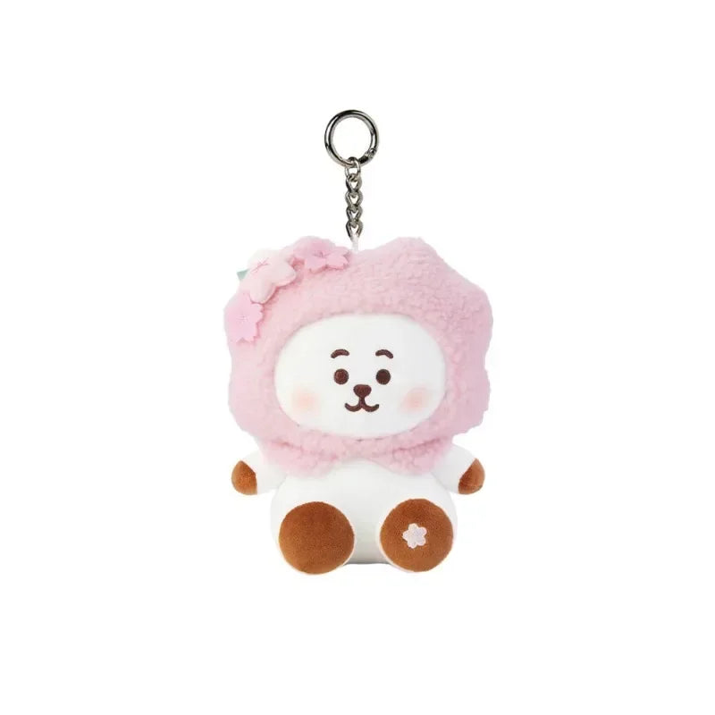 BT21 Sakura Series BTS llavero peluche 10 cm