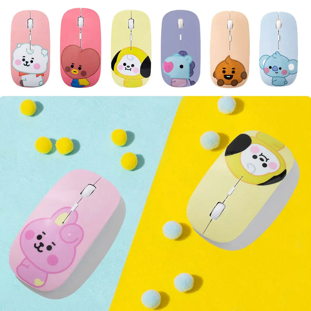 BT21 BTS Mouse usb wireless