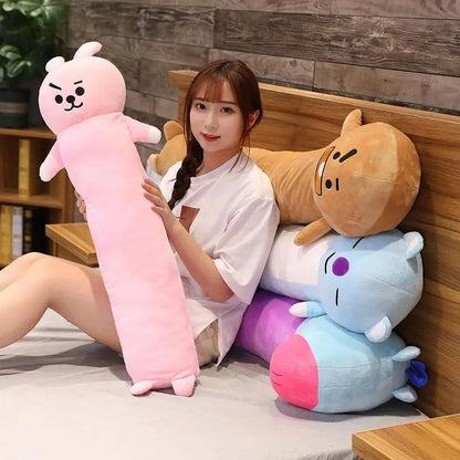 BT21 Peluche CILINDRICO para dormir 90/130Cm