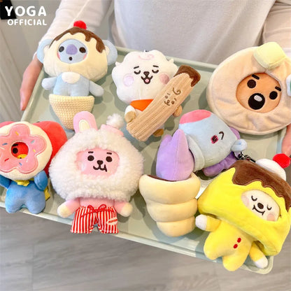 BT21 POSTRES llavero