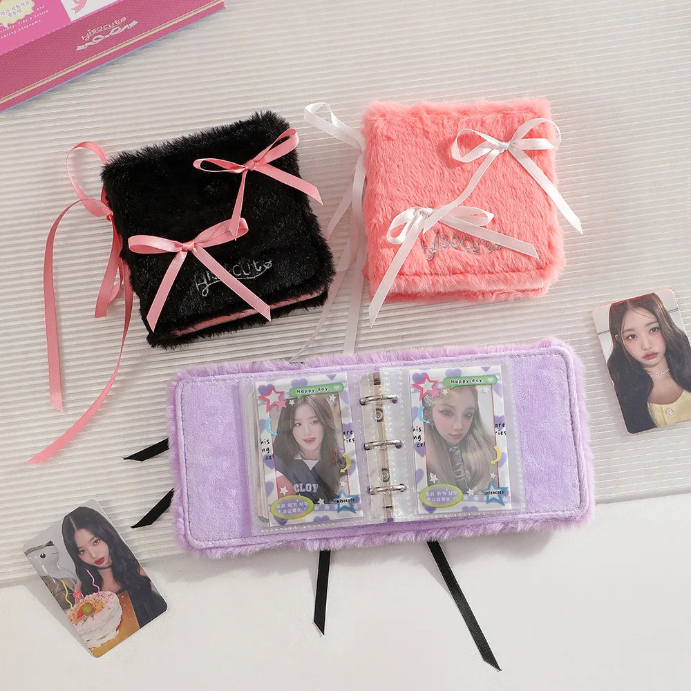 BINDER DE FELPA para PHOTOCARDS