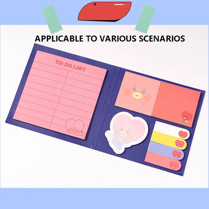 BT21 MINI AGENDA (TO DO LIST, POST IT, STICKERS)