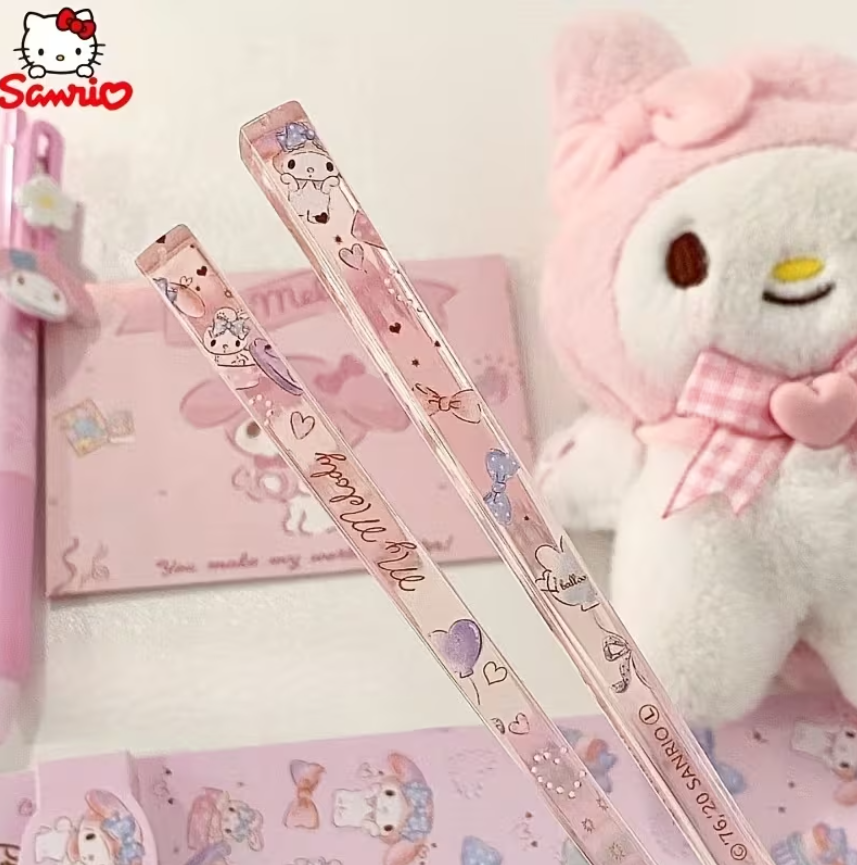PALILLOS DE ACRILICO CINNAMOROLL / MY MELODY