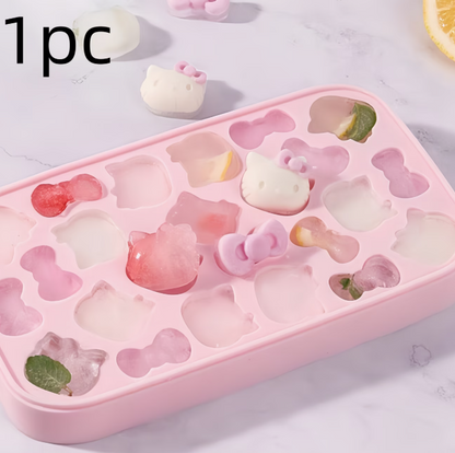 MOLDE DE SILICON DE HELLO KITTY
