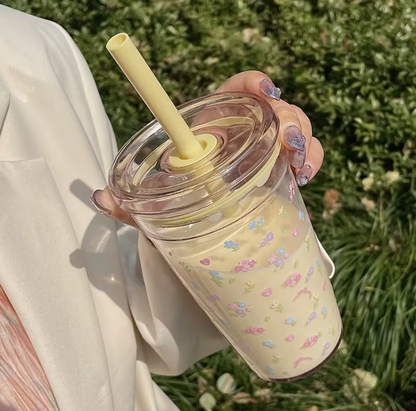 VASO FLORAL DE ACRILICO TRANSPARENTE 16oz