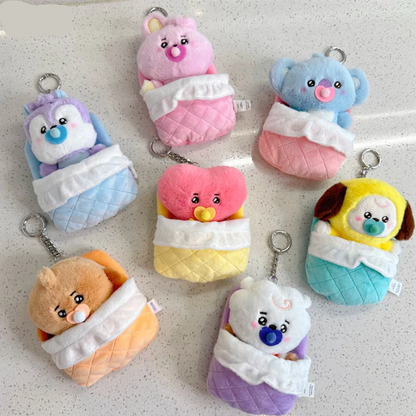 BT21 NEWBORN BABY LLAVERO peluche