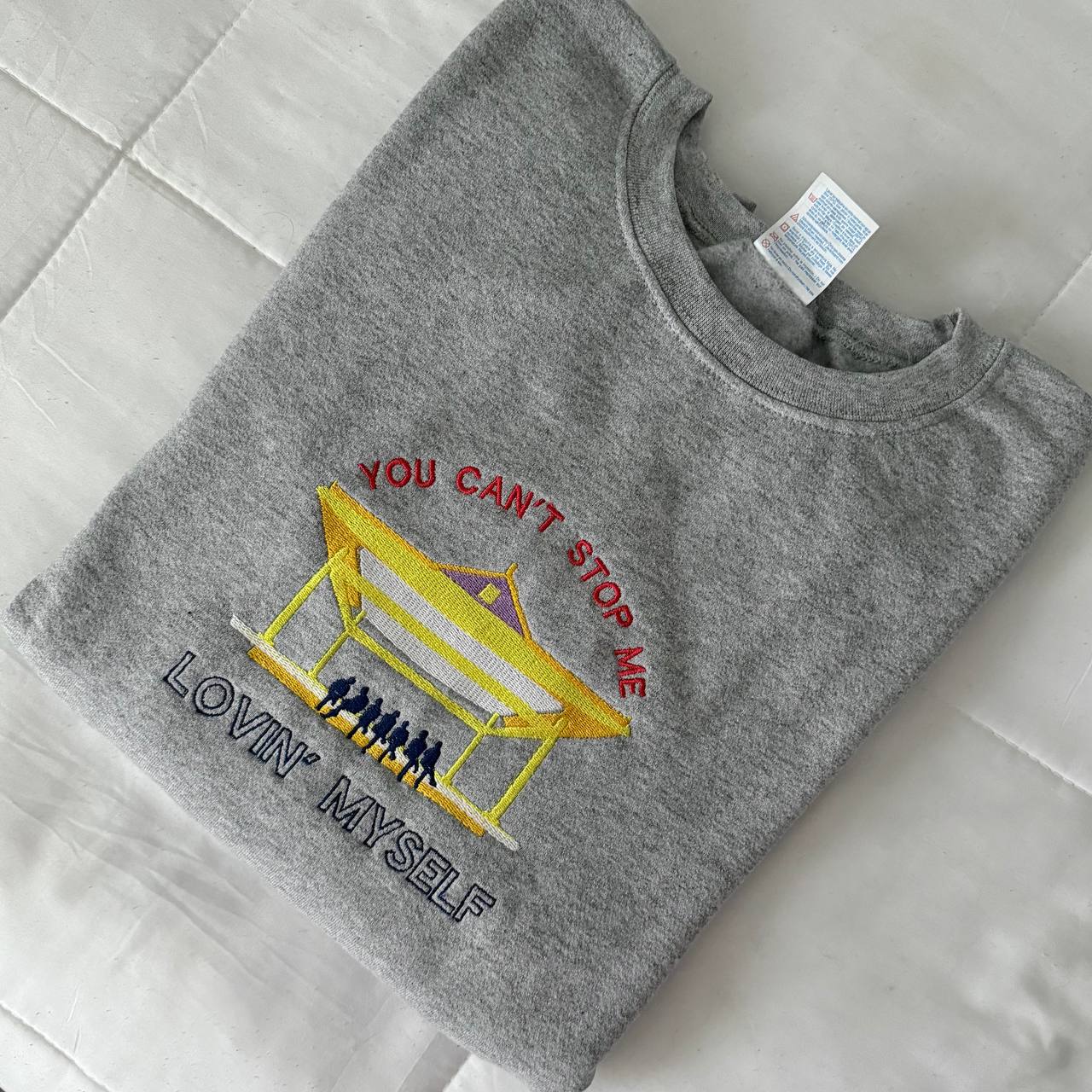 BTS IDOL SUDADERA BORDADA