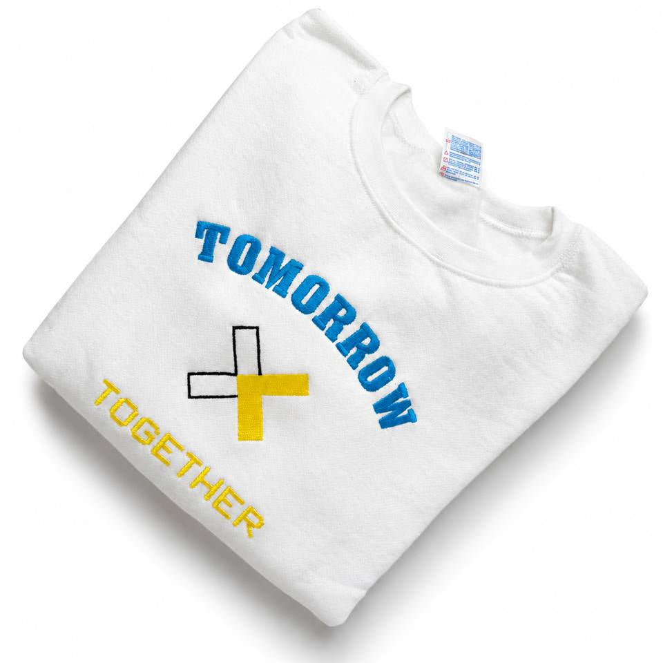 TXT TOMORROW X TOGETHER SUDADERA BORDADA