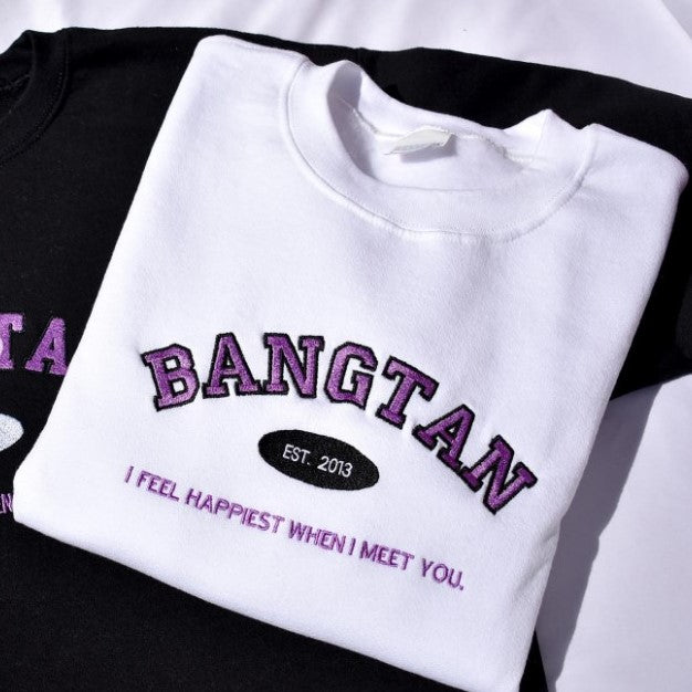 BANGTAN BTS SUDADERA BORDADA, UNISEX