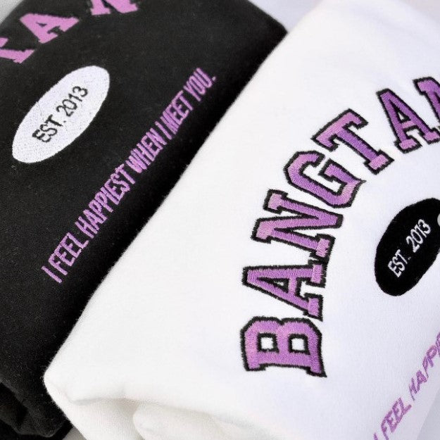 BANGTAN BTS SUDADERA BORDADA, UNISEX