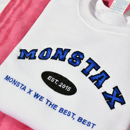 MONSTA X SUDADERA BORDADA