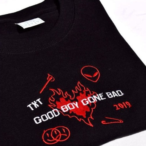 TXT GOOD BOY GONE BAD PLAYERA BORDADA UNISEX